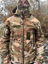 Куртка зимова софтшел синтапон (150) ​+флис